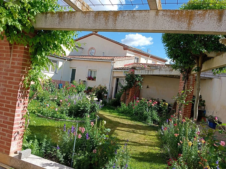 Patio exterior e interior